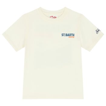 Boys Ivory St Barth T-Shirt