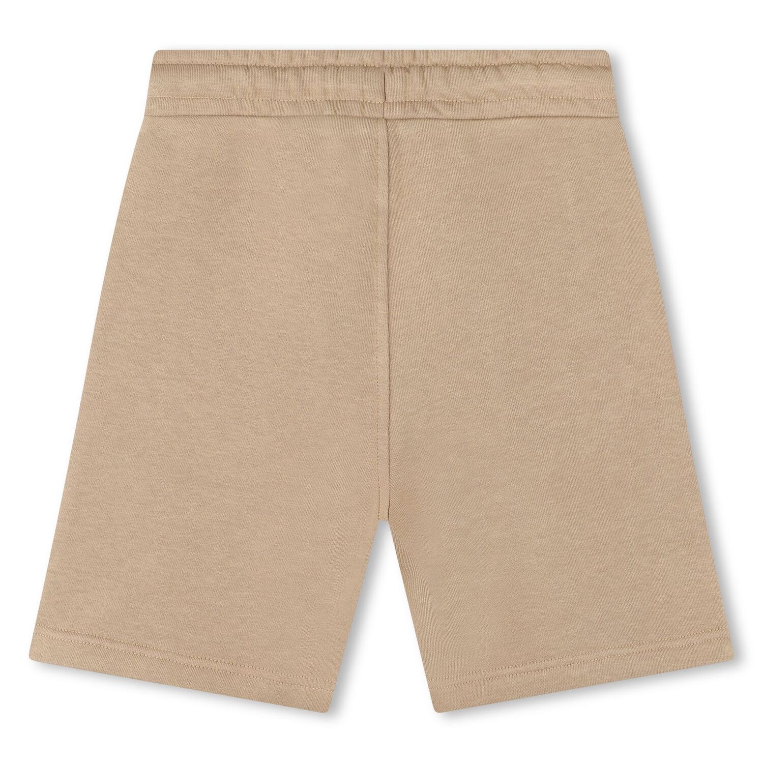 Boys Beige Logo Shorts, 3, hi-res image number null