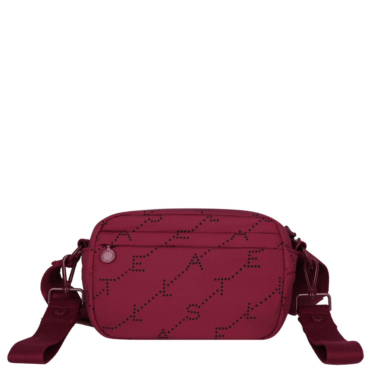 Black Logo Shoulder Bag, 1, hi-res