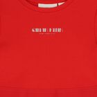 Girls Red Logo Dress, 1, hi-res
