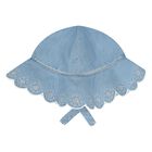 طقم فستان أزرق للبنات الصغار, 1, hi-res