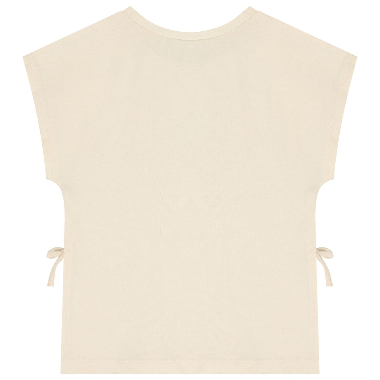 طقم ليجنز للبنات مزين بالزهور باللون البيج , 1, hi-res