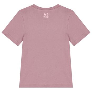Girls Pink Logo T-Shirt