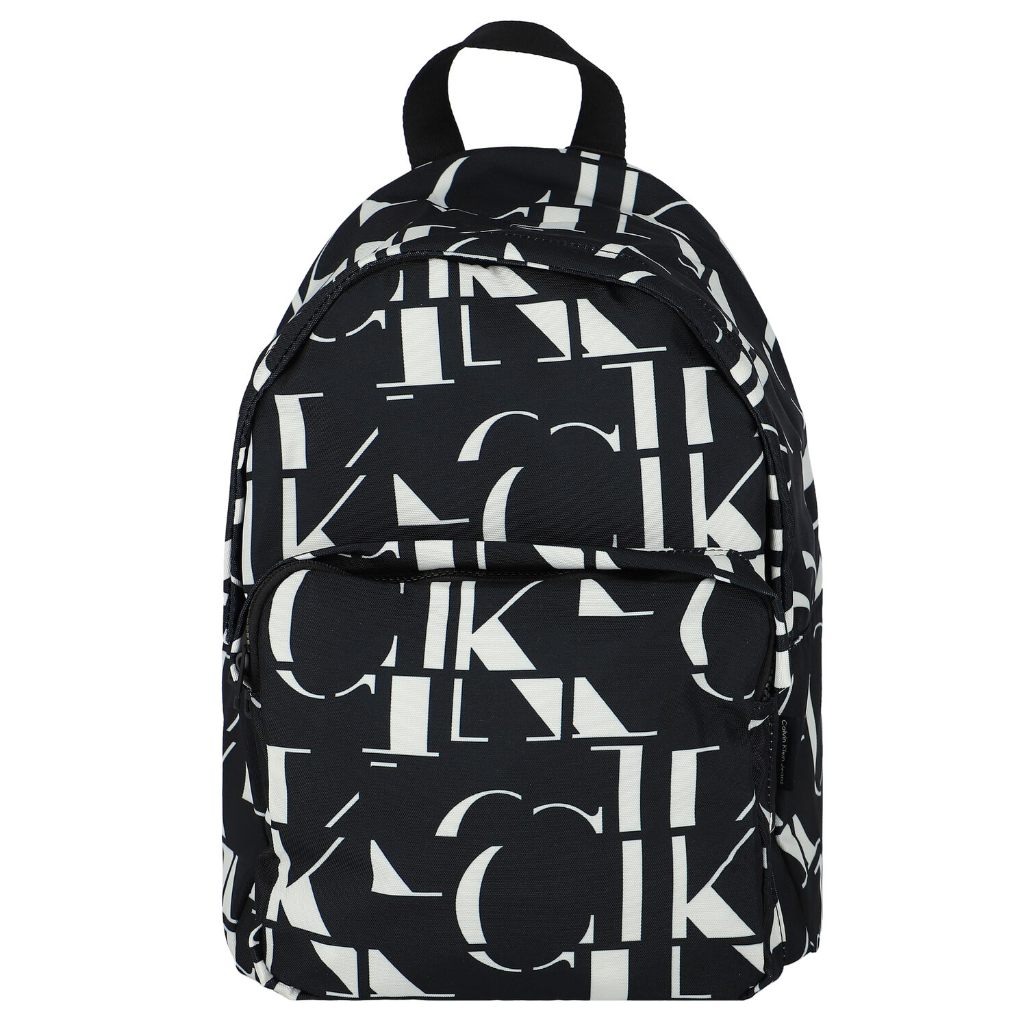 Black Logo Backpack, 1, hi-res
