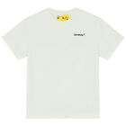 Ivory Monster Arrow Logo T-Shirt, 1, hi-res