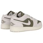 Green & White Air Jordan 1 Low Trainers, 1, hi-res