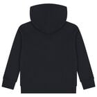 توب هودي أولاد بالشعار باللون الأسود, 1, hi-res