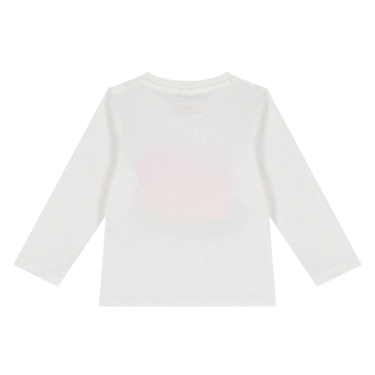 Younger Girls White Jelly Long Sleeve Top, 1, hi-res