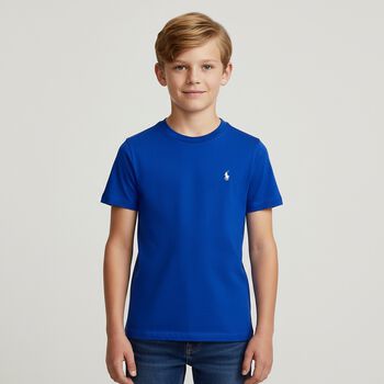 Boys Blue Logo T-Shirt