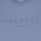 Boys Blue Logo Long Sleeve Top, 2, hi-res