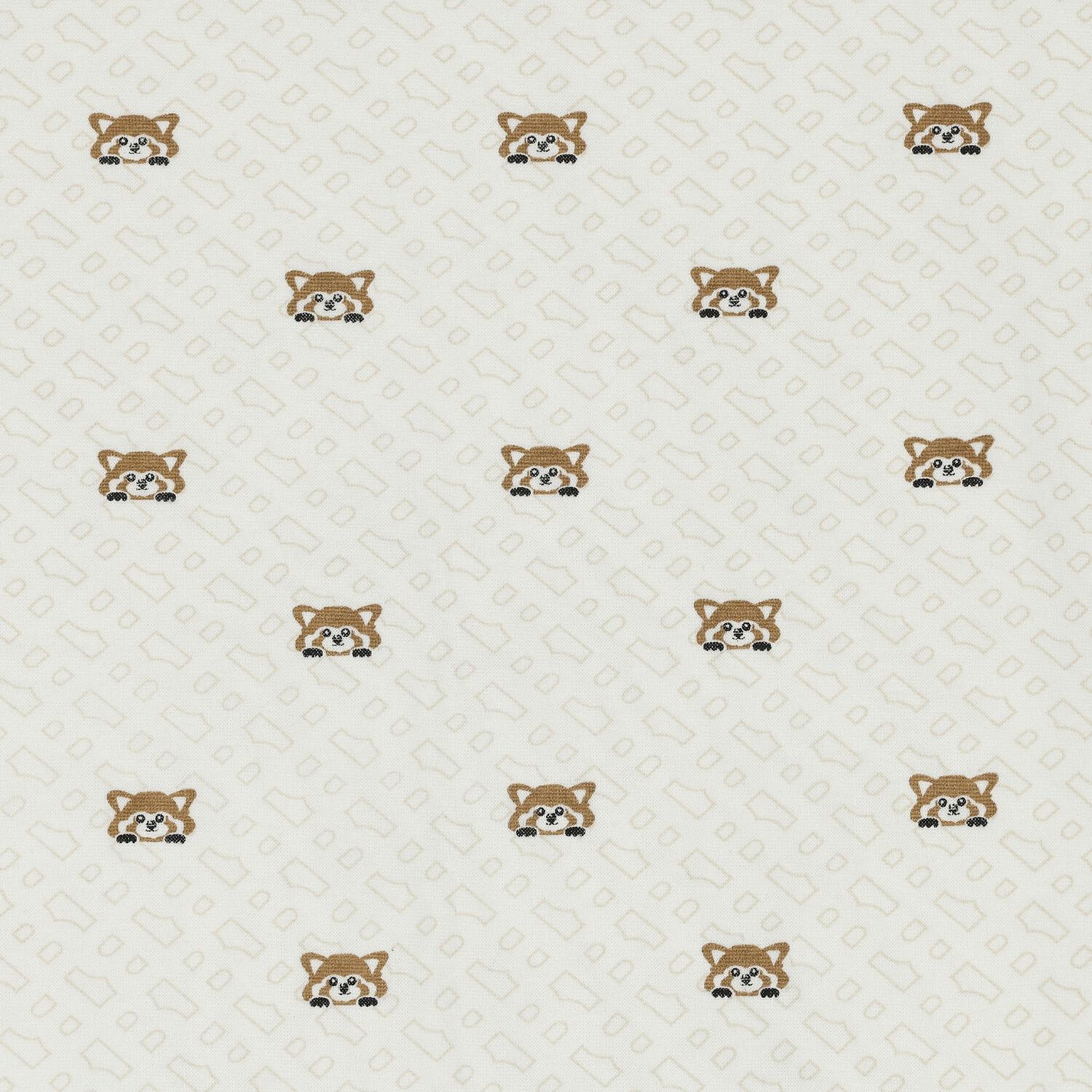 بطانية بالشعار باللون العاجي, 1, hi-res