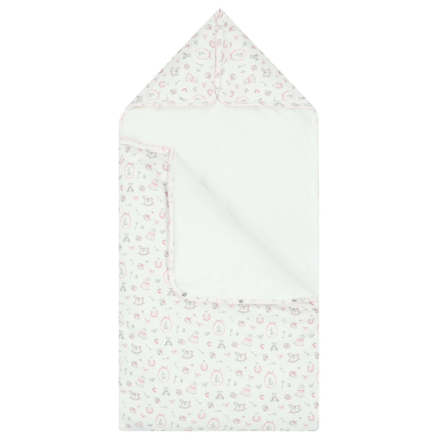 مدس بنات باللون الأبيض والوردي, 1, hi-res image number null