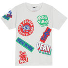 تيشيرت أولاد باللون الأبيض, 2, hi-res