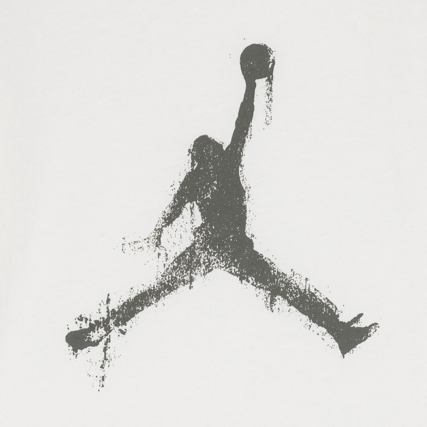 White Jordan Logo Long Sleeve Top, 1, hi-res