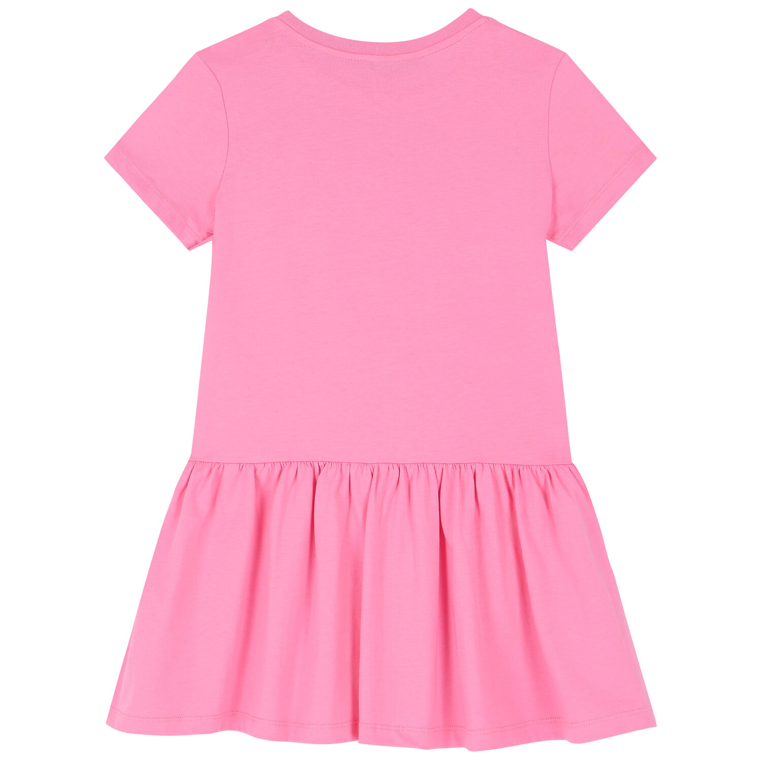 Girls Pink Logo Dress, 1, hi-res image number null