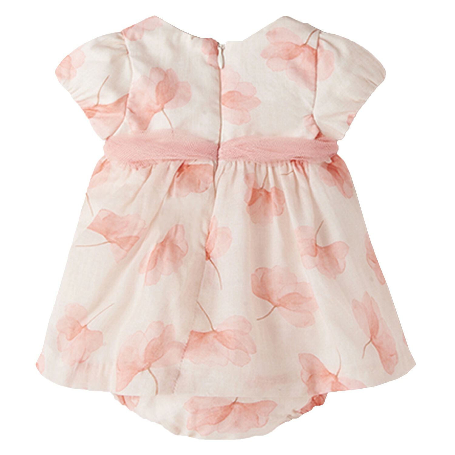 Baby Girls Ivory & Pink Dress Set, 2, hi-res image number null