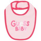 Baby Girls Pink Cotton Bodysuit & Pants Gift Set, 2, hi-res