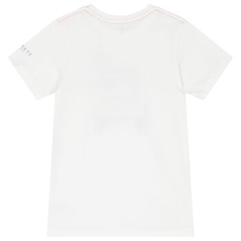 Boys White Logo T-Shirt