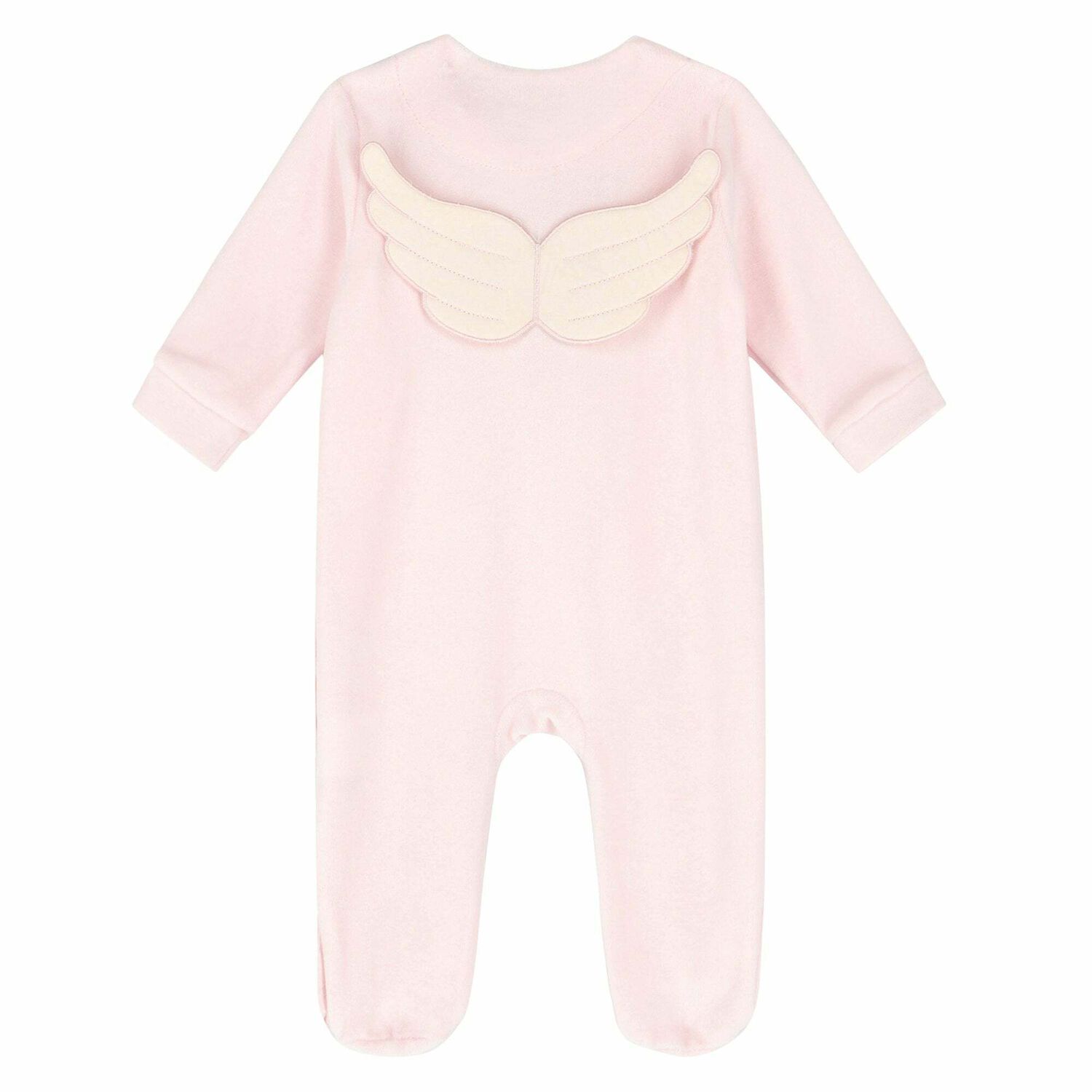 Baby Girls Pink Velour , 2, hi-res