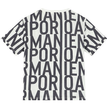 Boys Ivory Logo T-Shirt