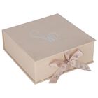 Baby Girls White Crystal Bow Babygrow Gift Set, 1, hi-res