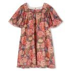  Girls Mini Me Pink Floral Dress, 1, hi-res
