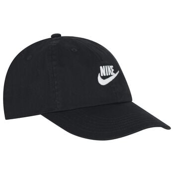 قبعة بالشعار باللون الأبيض للأولاد