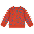 سويت شيرت أولاد باللون البرتقالى, 1, hi-res