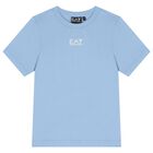 طقم شورتات للأولاد باللونين الأزرق والكحلي مع شعار, 3, hi-res