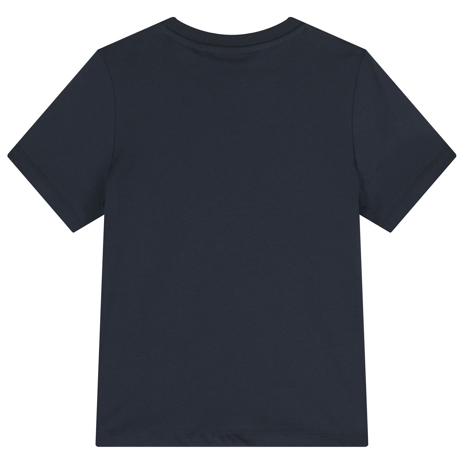 قميص أسود بشعار للأولاد, 2, hi-res