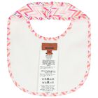 طقم هدايا ملابس اطفال بنقشة دببة متعرجة باللونين الابيض و الوردي للبنات , 1, hi-res