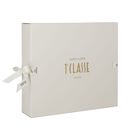 Baby Girls Beige & Pink Geo Map Babygrow Gift Set, 2, hi-res