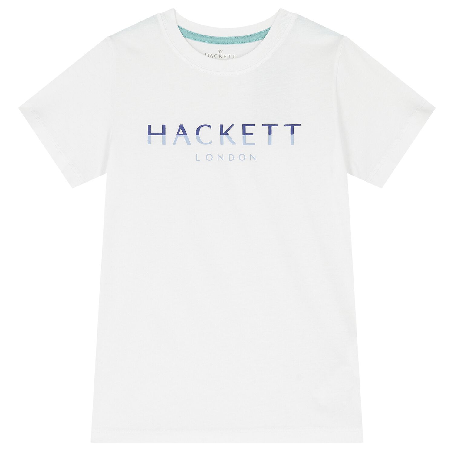Boys White Logo T-Shirt, 6, hi-res image number null
