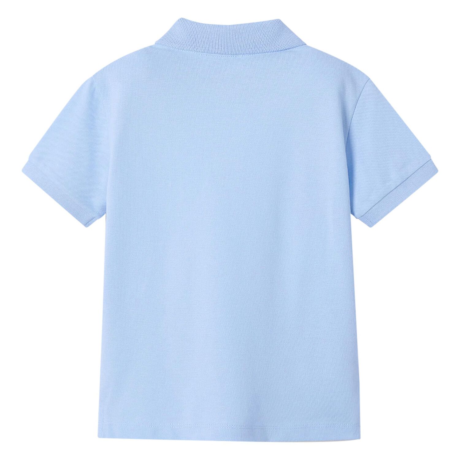 Boys Light Blue Logo Polo Shirt, 3, hi-res