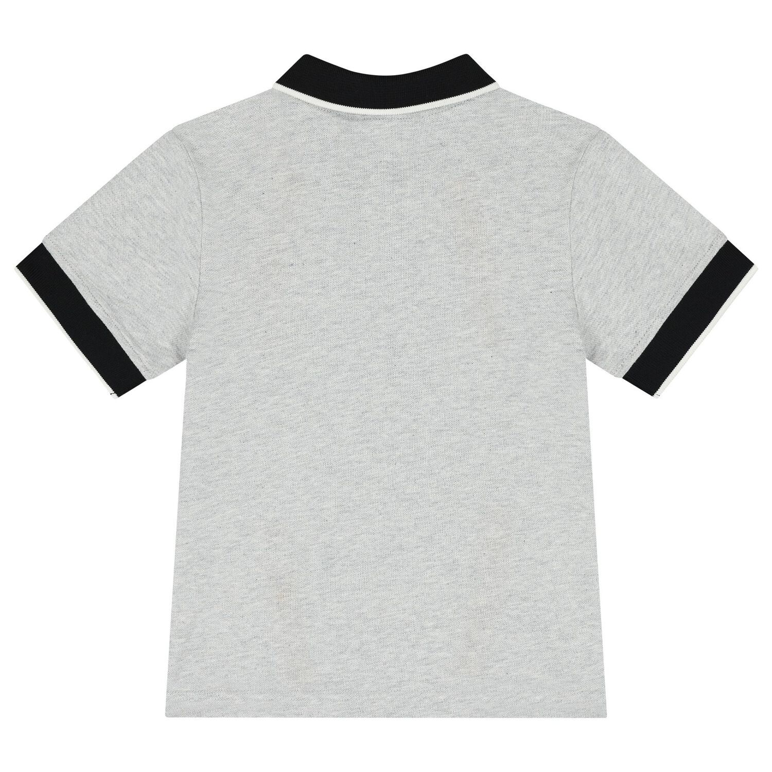 Boys Grey Logo Polo Shirt, 1, hi-res image number null