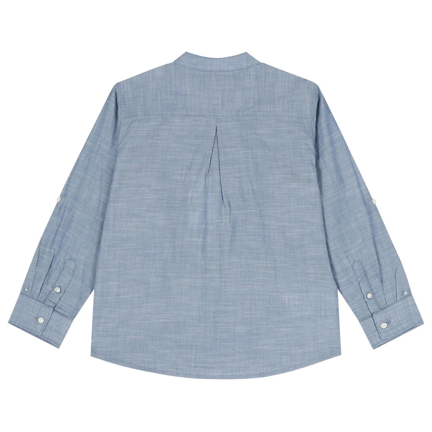 قميص باللون الازرق للاولاد, 1, hi-res