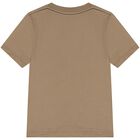 Boys White & Beige Logo T-Shirts ( 2-Pack ), 1, hi-res