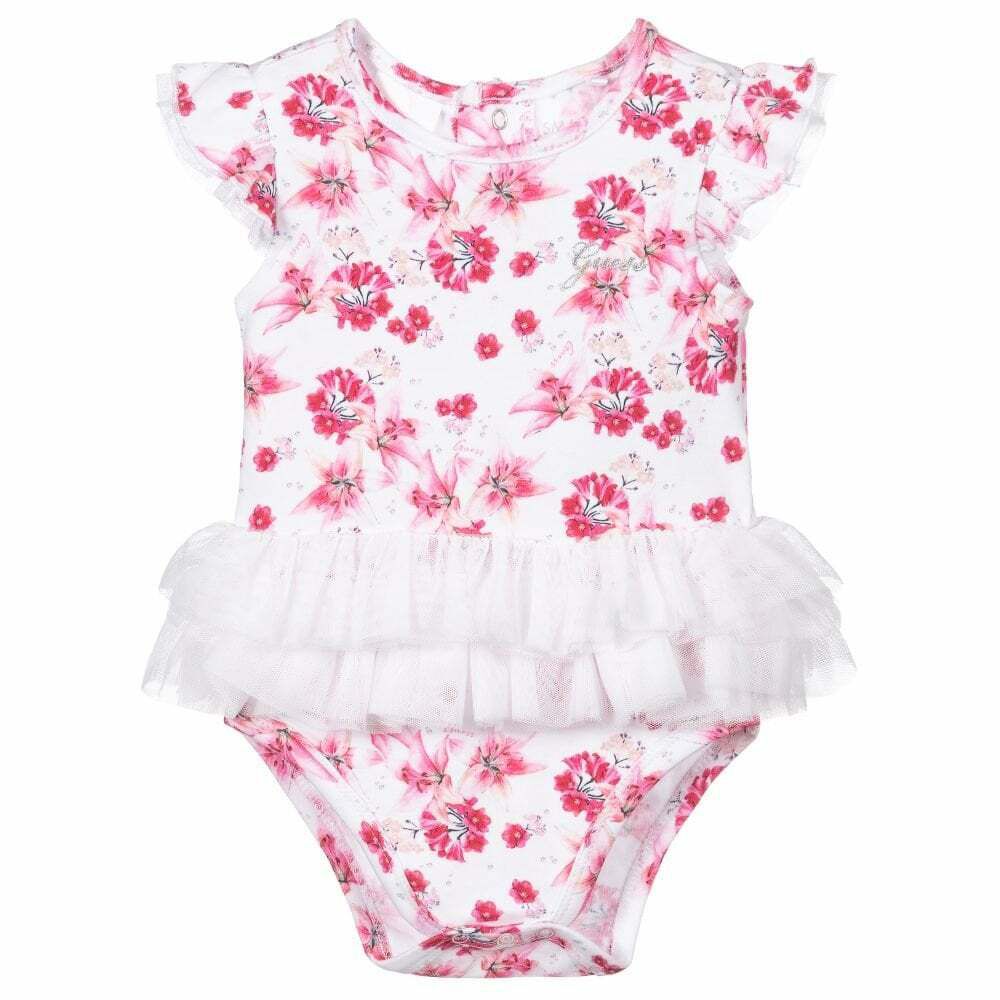 Floral shop bodysuit baby