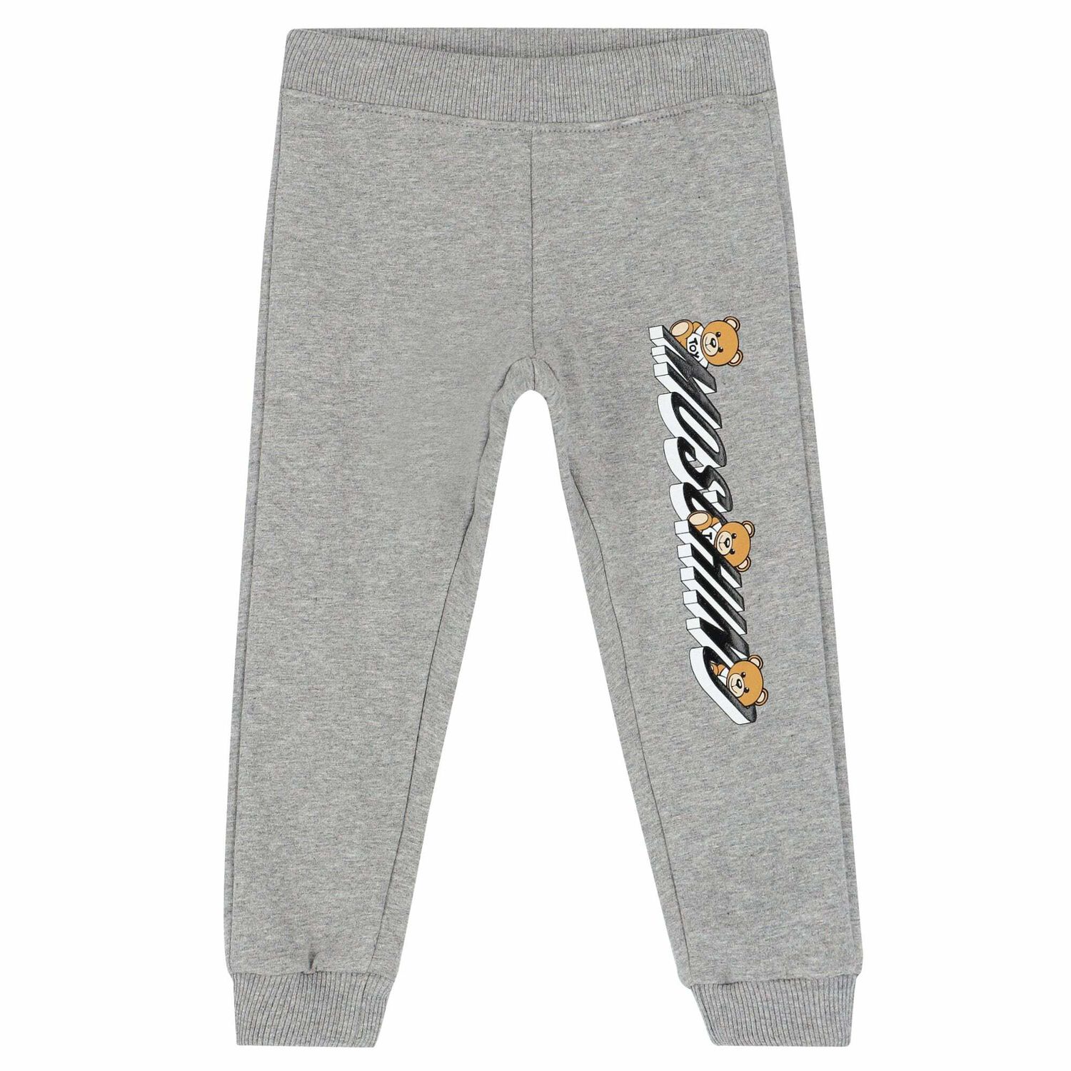 Grey Teddy Logo Joggers, 1, hi-res image number null