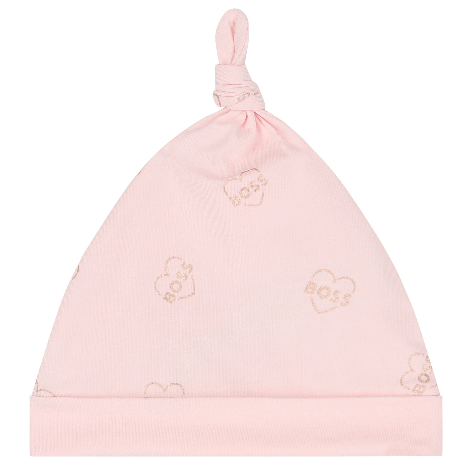 طقم هدية أفرول بنات بالشعار باللون الوردى, 1, hi-res