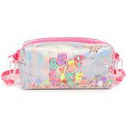 Girls Silver Iridescent Pencil Case, 1, hi-res