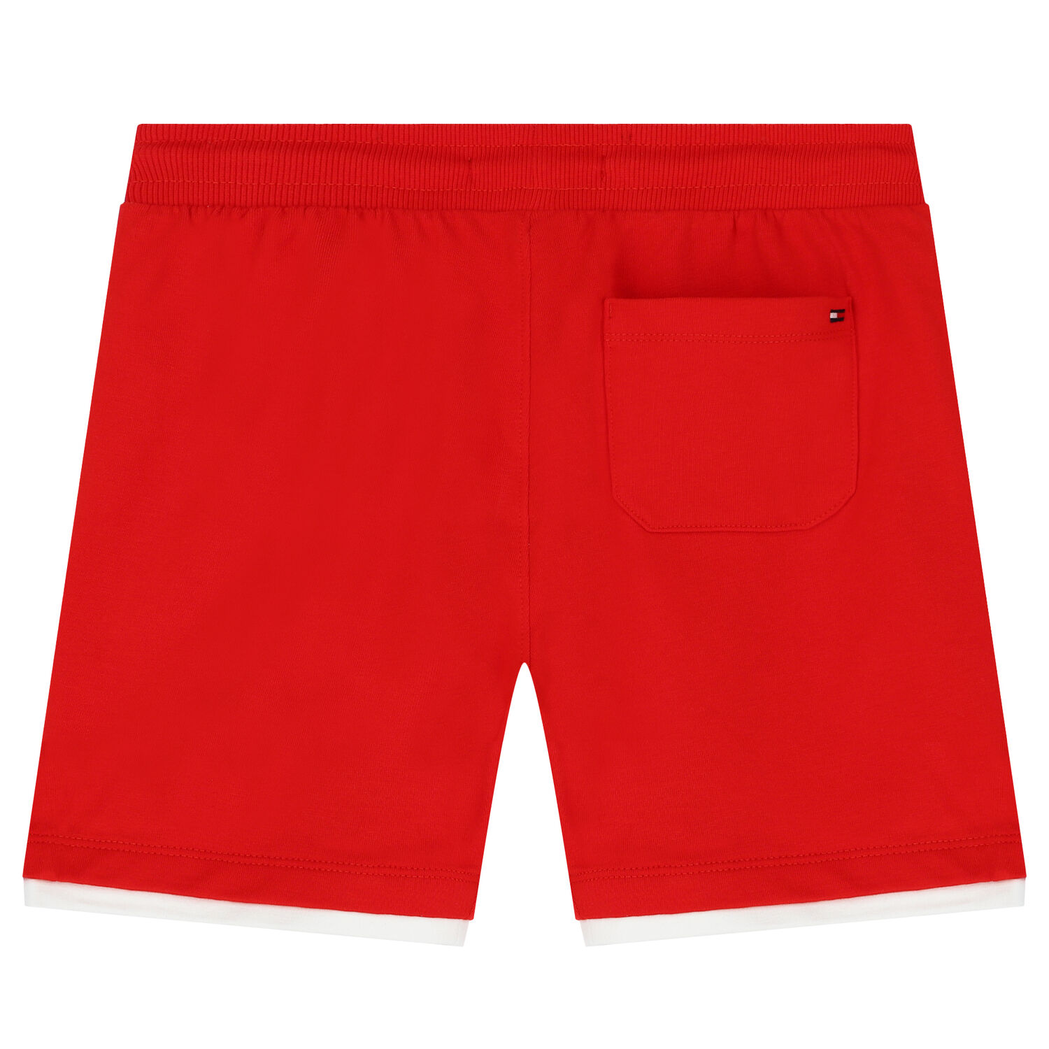 Boys Red Logo Shorts, 1, hi-res