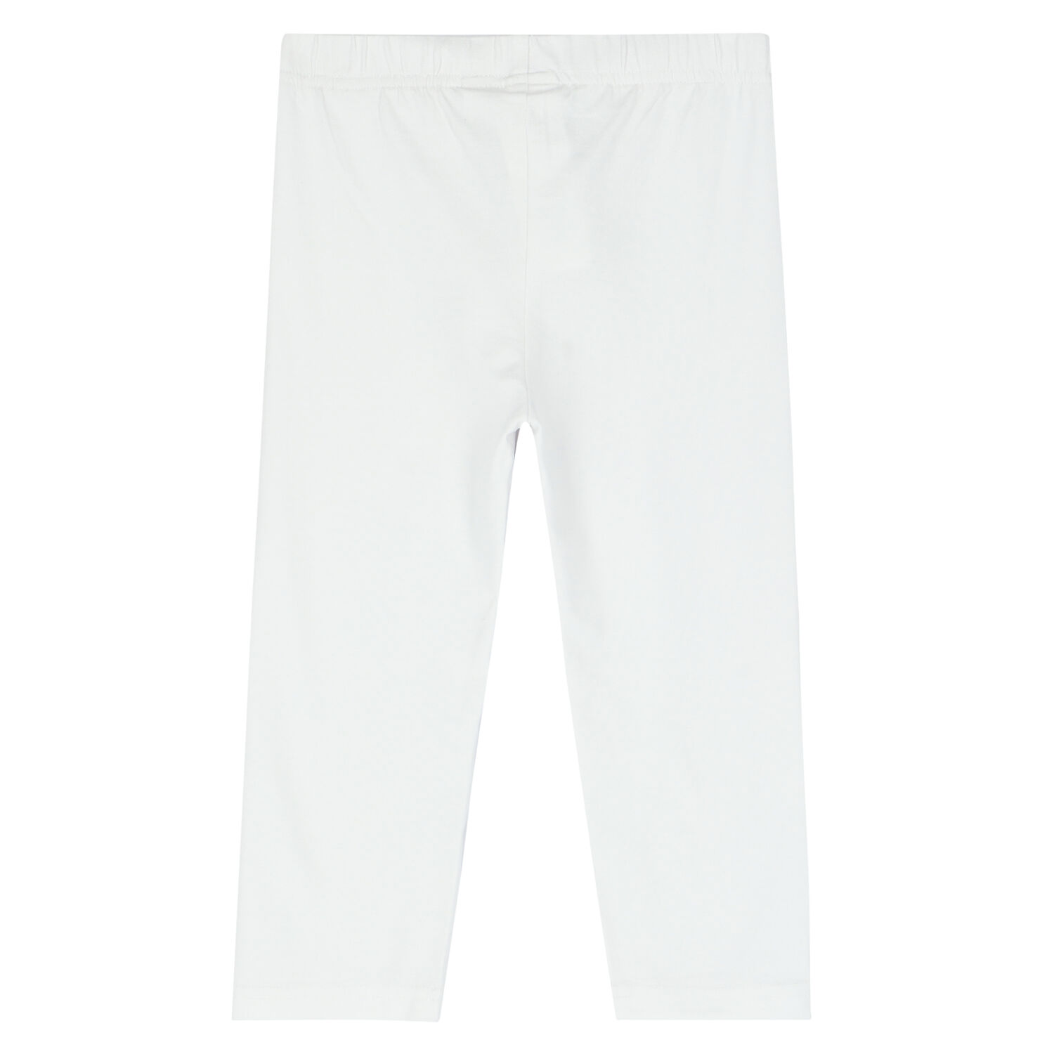 Girls White Leggings, 3, hi-res