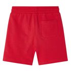 Boys Red Logo Shorts, 1, hi-res