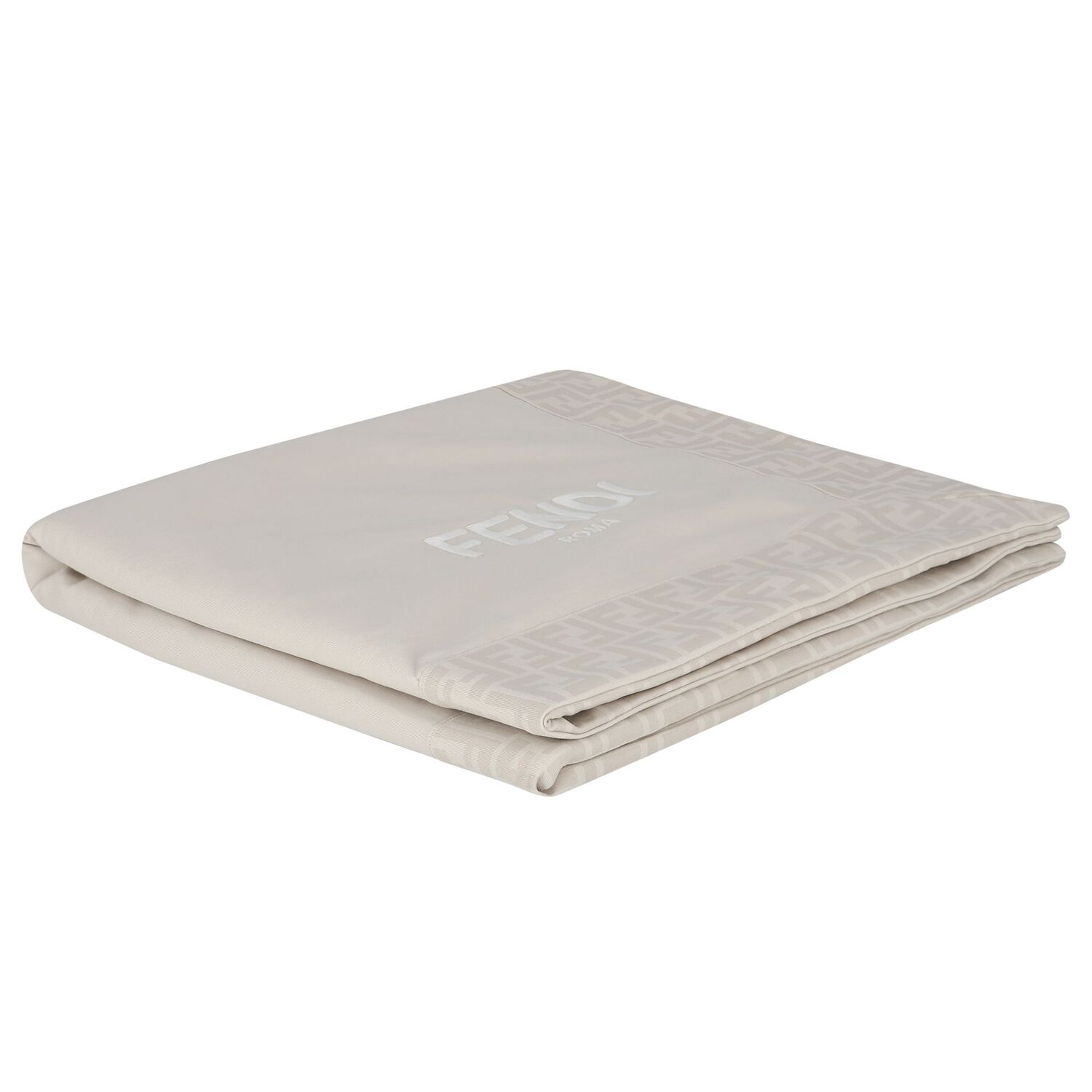 بطانية بالشعار باللون البيج, 3, hi-res