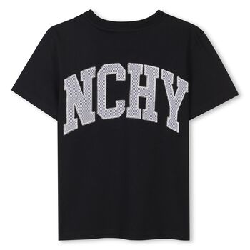 Boys Black Logo T-Shirt