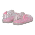 Younger Girls Pink Unicorn Jelly Shoes, 2, hi-res