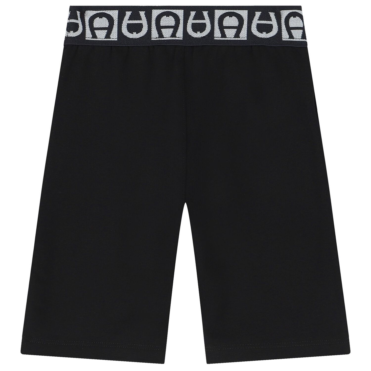 Younger Boys Black Logo Bermuda Shorts, 1, hi-res image number null