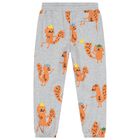 Boys Grey Squirrel Joggers, 1, hi-res
