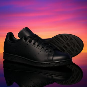 Black Stan Smith Trainers